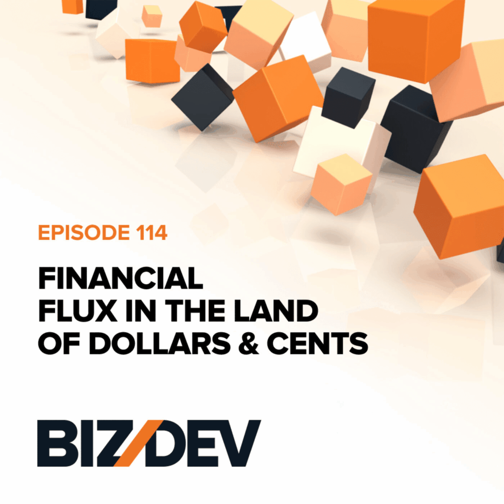 Episode 114 Financial Flux in the Land of Dollars and Cents Bizdev