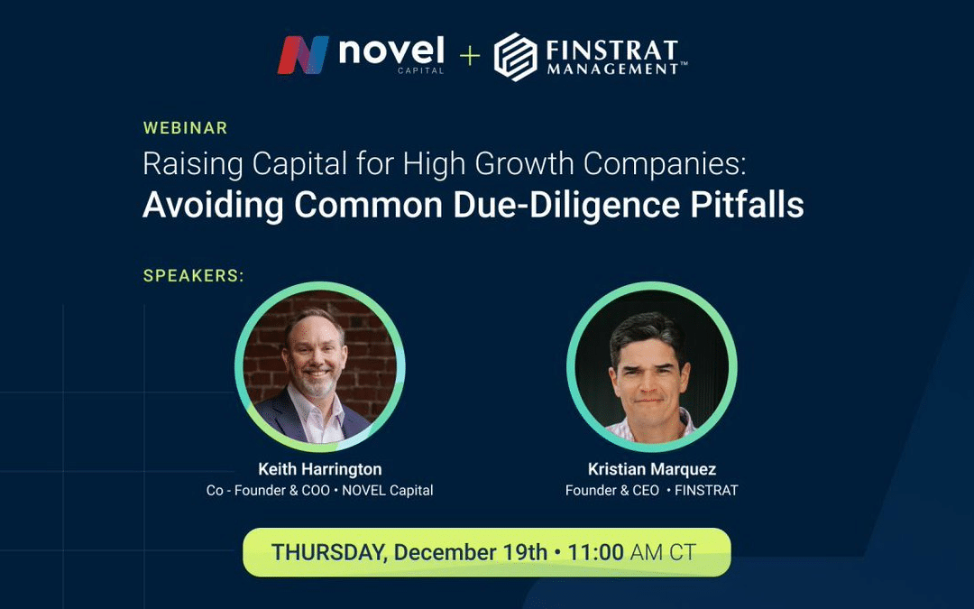 Novel Capital and FinStrat Management. webinar cover art