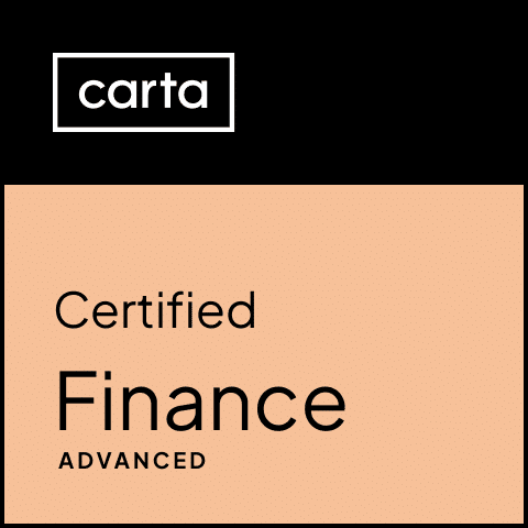 FinStrat Management Staff are Carta Finance Advanced Certified