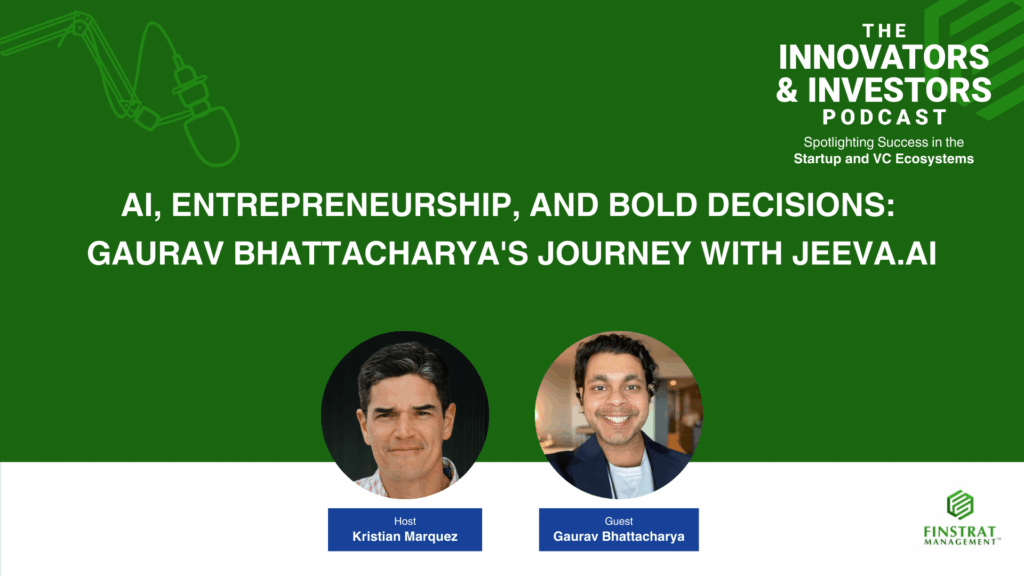 Jeeva.ai founder Gaurav Bhattacharya Innovators & Investors Podcast Cover