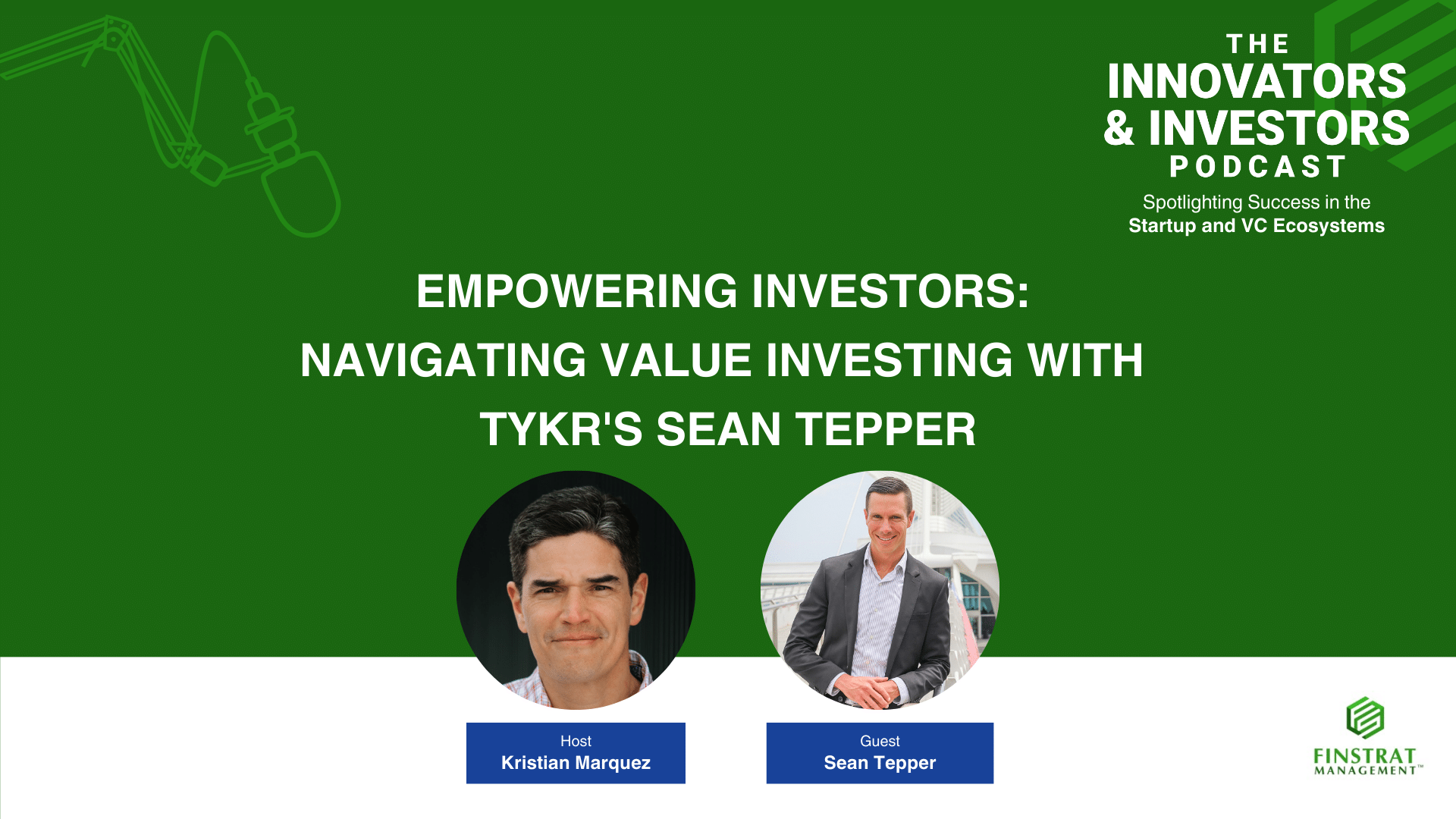 Sean Tepper cover art for The Innovators & Investors Podcast