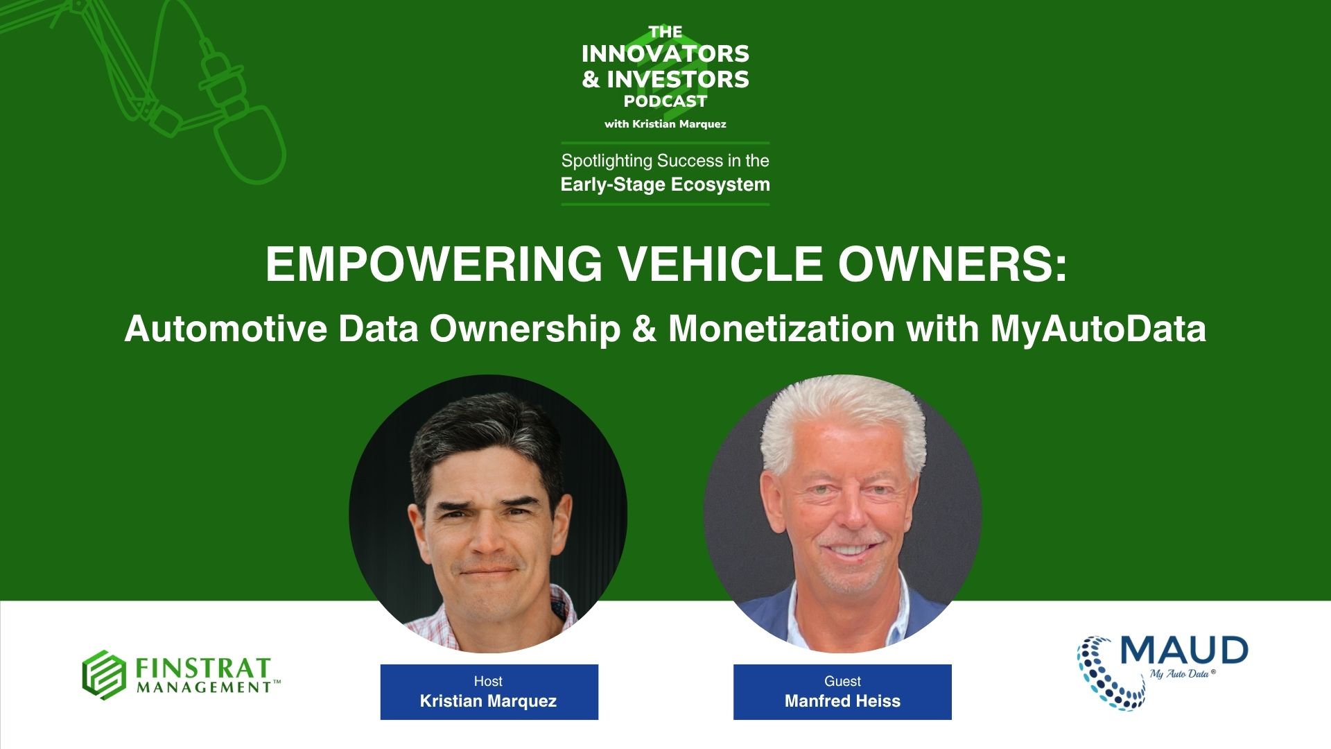 MyAutoData Manfred Heiss Featured on the Innovators & Investors Podcast cover art