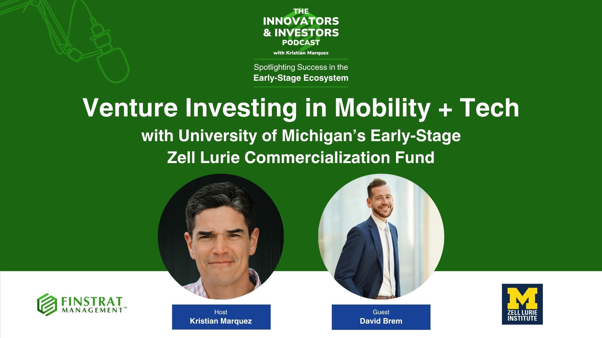 David Brem on The Innovators & Investors Podcast with Kristian Marquez cover art