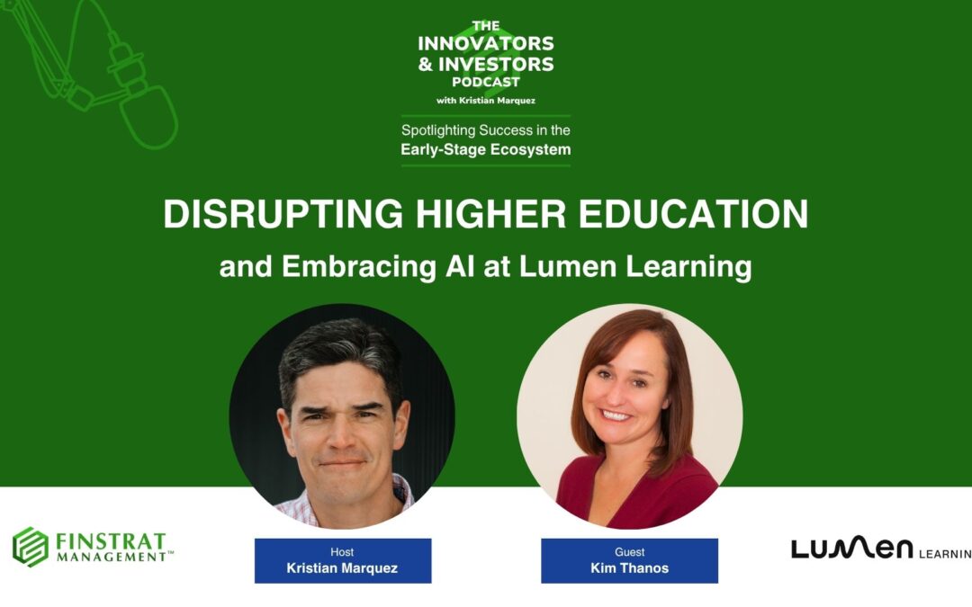 Disrupting Higher Education and Embracing AI at Lumen Learning