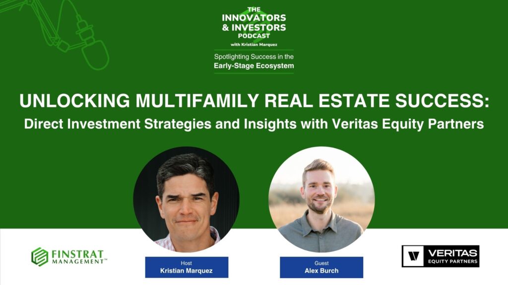 Alex Burch from Veritas Equity Partners on The Innovators & Investors Podcast Cover