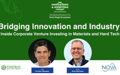 Bridging Innovation and Industry: Inside Corporate Venture Investing in Materials and Hard Tech