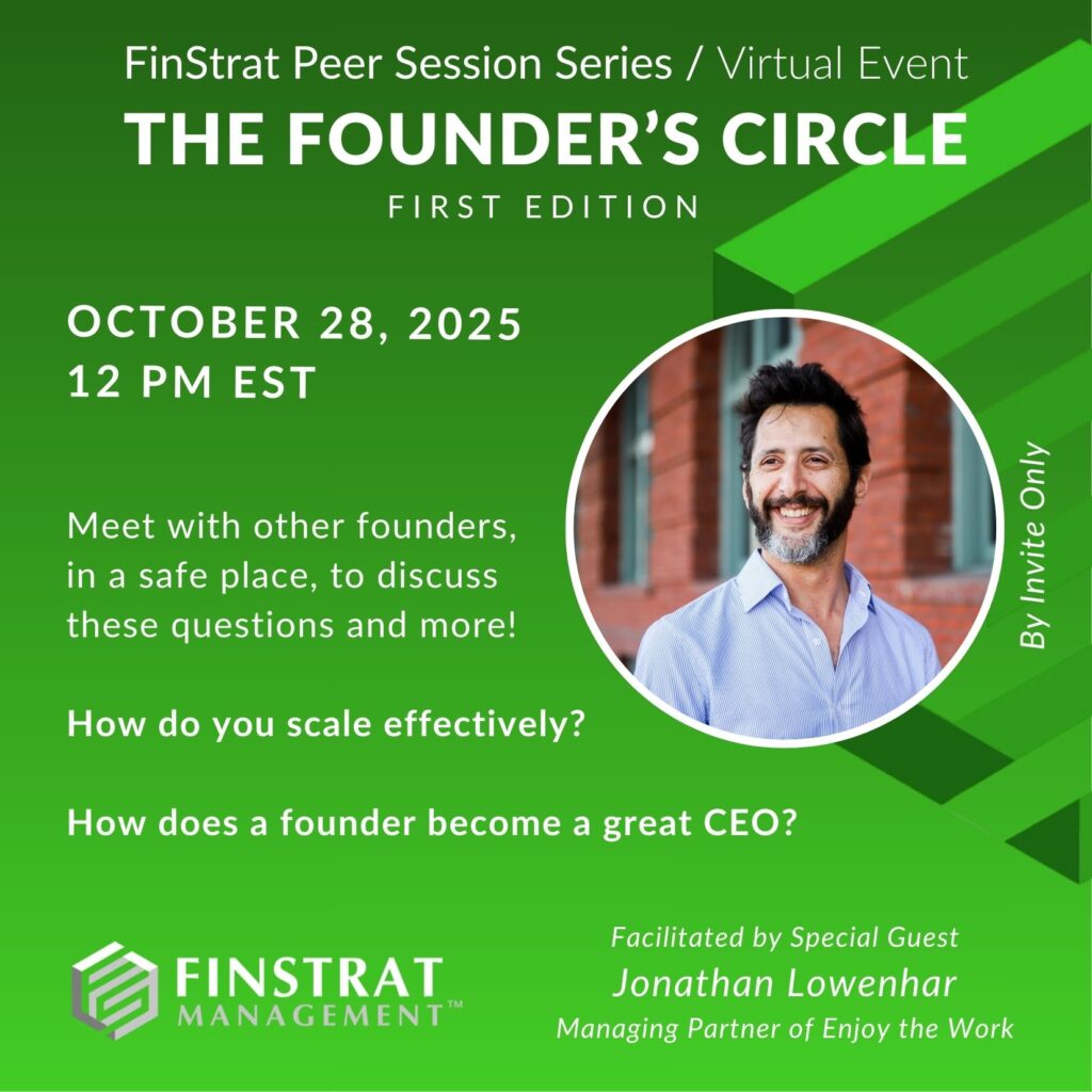 FinStrat Peer Session Series - The Founder's Circle